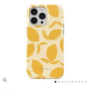 Burga Lemon Tart iPhone 13 Pro Max Case - Yellow